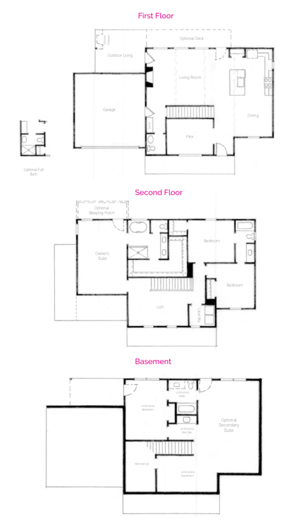 The Forest at East Lake Floor Plans